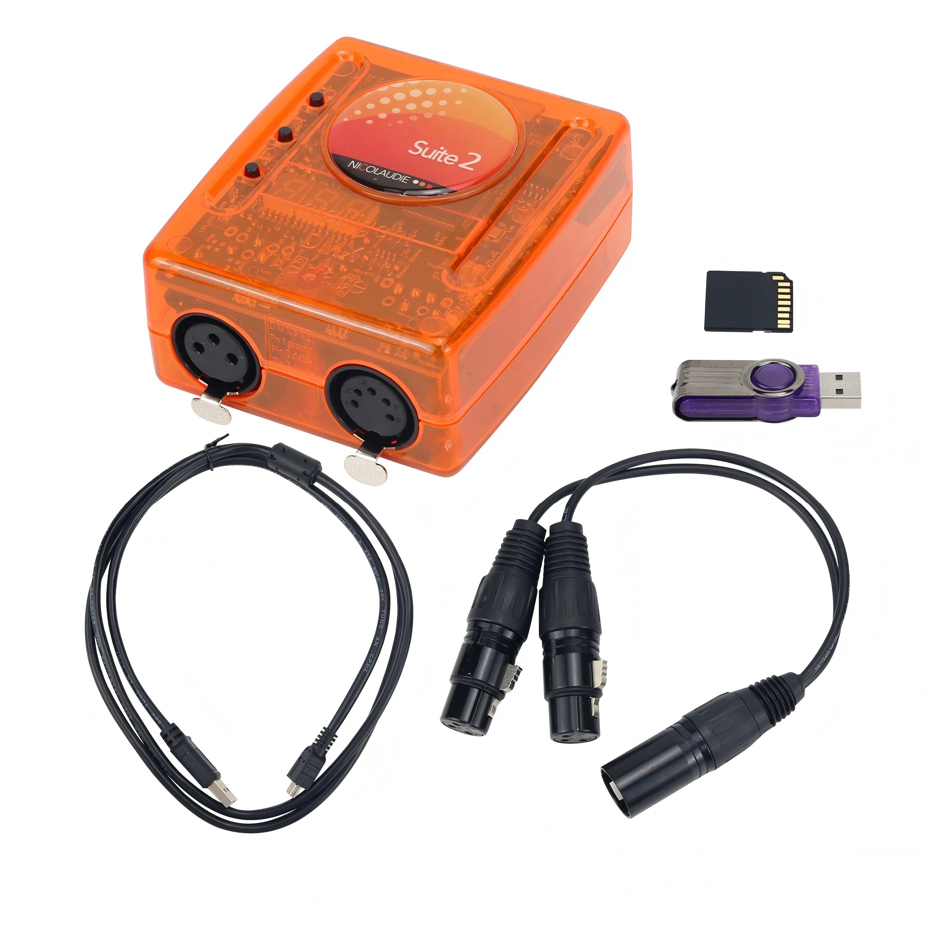 برنامج الإضاءة Sunlite DMX للكمبيوتر الشخصي