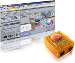برنامج الإضاءة Sunlite DMX للكمبيوتر الشخصي