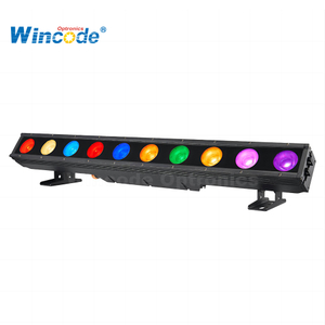 10 × 50 واط RGBW 4 في 1 شريط ضوء LED خارجي Sunstrip Blinder Bar 